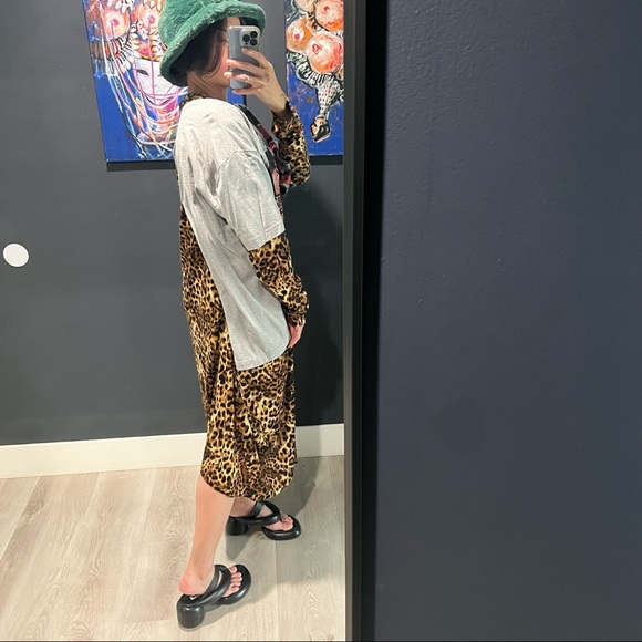 JUNYA WATANABE Sex Pistols Leopard Dress - Picture 4 of 6